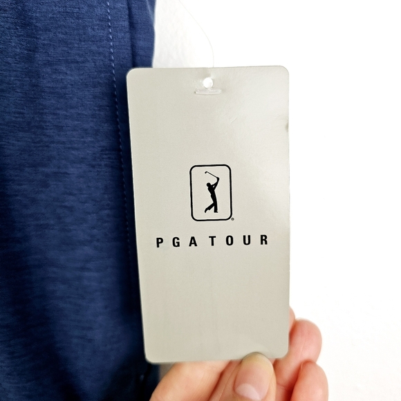 PGA Tour Navy Blue Golf Shorts NWT UPF 50 - Picture 3 of 8